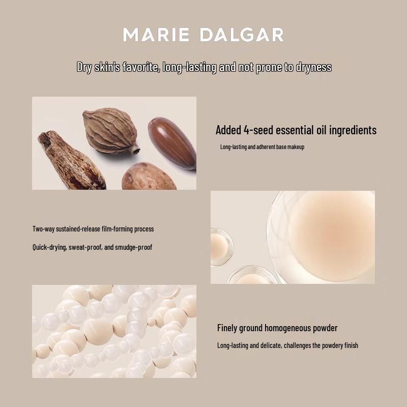 Marie Dalgar Seed Skin-Fit Long-Lasting Foundation