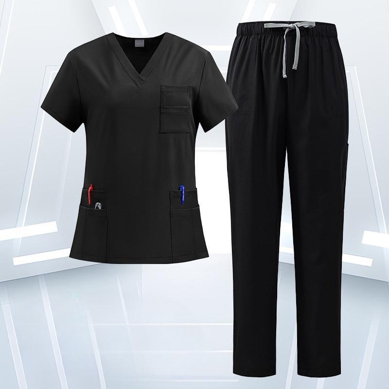 Hand-washing Clothes Women, Quick-drying Short-sleeved Surgical Gowns, Oral Nurses, Doctors, Overalls, Pet Hospital Overalls