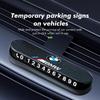 CUP1 Suede Temporary Car Parking Phone Number Card Plate Park Stop For BMW M3 M5 X3 E93 F10 F20 F30 F40 F15 F25 F26 F31 F49 F86 DN6