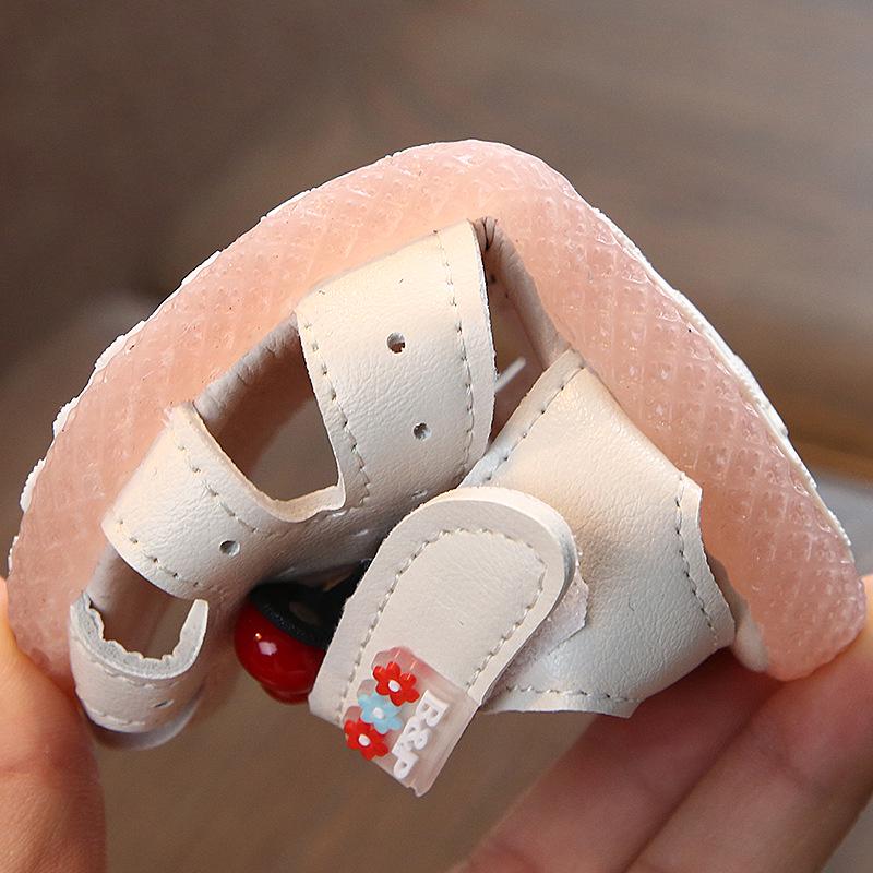 Sandalias ligeras para niña, zapatos de princesa de suela blanda, zapatos de verano para bebé de 1 a 3 años, zapatillas para niña