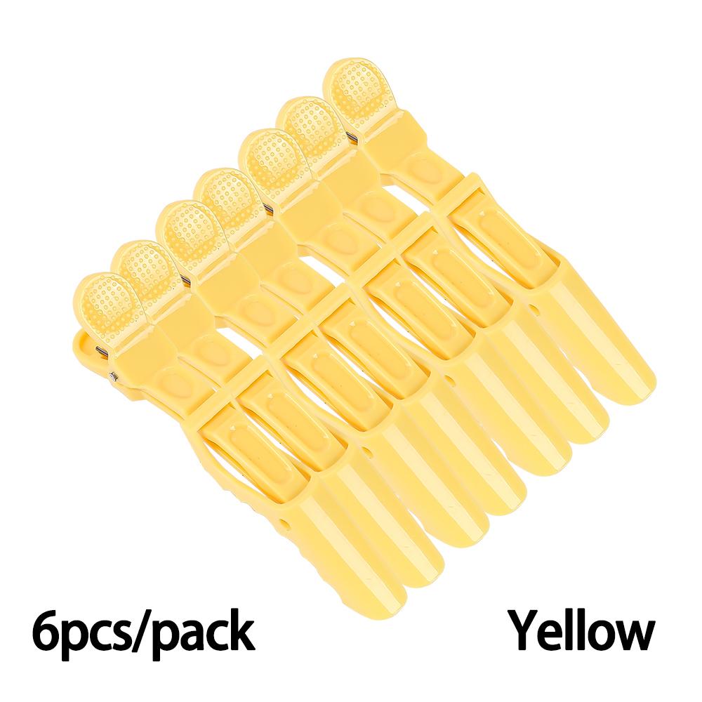 YISSION 12er Set Haarspangen (Alligator‑Clips) – Matt Blau, Faltenfrei, Fürs Styling, Färben & Schneiden (7,9 Cm)