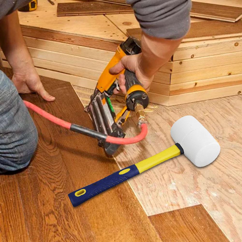 Werkzeug zum Beheben von Bodenlücken, inklusive Saugnapf und Hammer, blaues Set, Glassaugnäpfe zur Reparatur von Lücken in Laminatböden