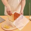 Förvaringslåda för skivat bröd, kylskåpsspecifik färskhållningslåda för toast, tårtförseglingslåda