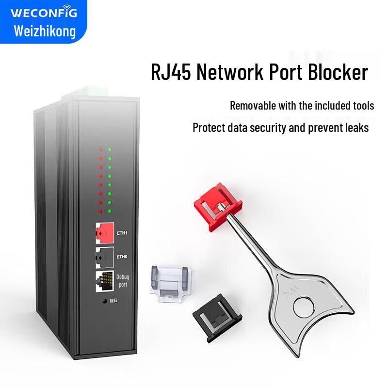 WZHIK Ethernet Port Dust Plug and Blocker Kit