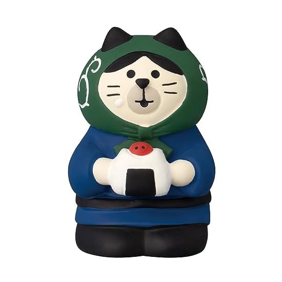 DECOLE CORPORATION concombre Thief Cat Rice Ball Size: Approx. W2.8 D2.8 H4.3 ZCB-35808