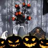 Horror Branch Multifunctional Horror  Pumpkin Maple Stem for Home Decoration Pumpkin Branch Pumpkin Cuttings Bouquet
