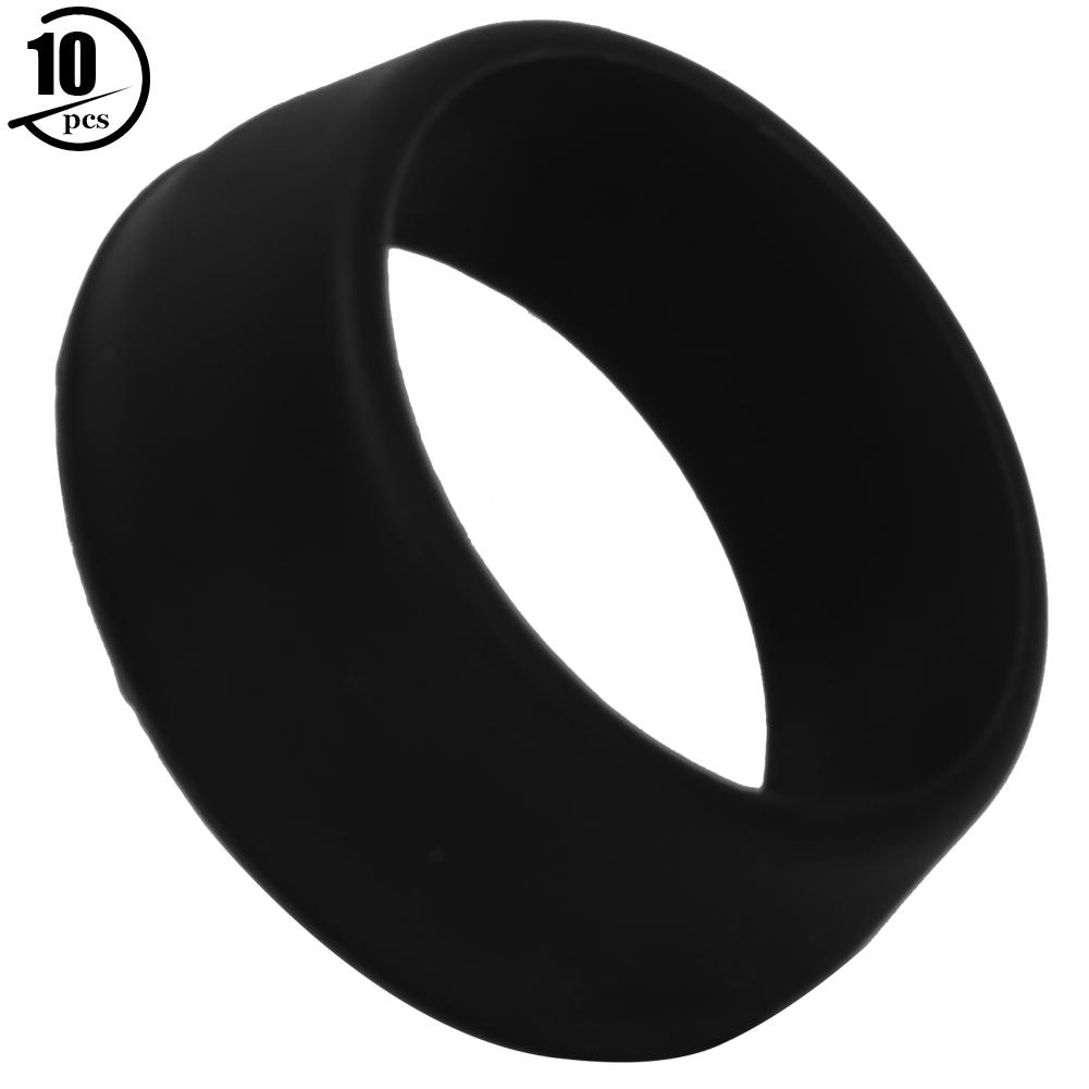 10PCS RISK Soft Silicone 25 30mm Mountain Road Bike Seat Post Waterproof O Ring Bicycle Seatpost CoverBlack