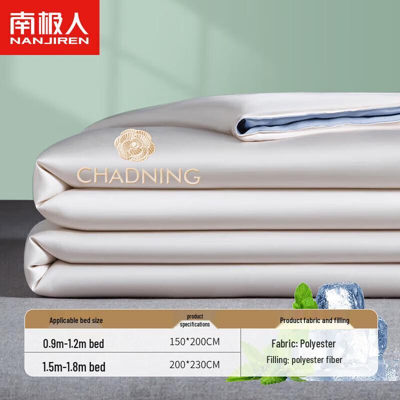 

Nanjiren Antibacterial Washable Ice Silk Summer Quilt