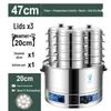 Commercial Three-Hole Steamer for Xiaolongbao, Dumplings, Buns, and Breakfast Shop Use
