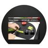 Hiino Kano Cutting Board Heat-resistant Elastomer Round Kamaboko Shape BPA-free Dishwasher Safe Antibacterial Lightweight Non-slip Thin Double-sided