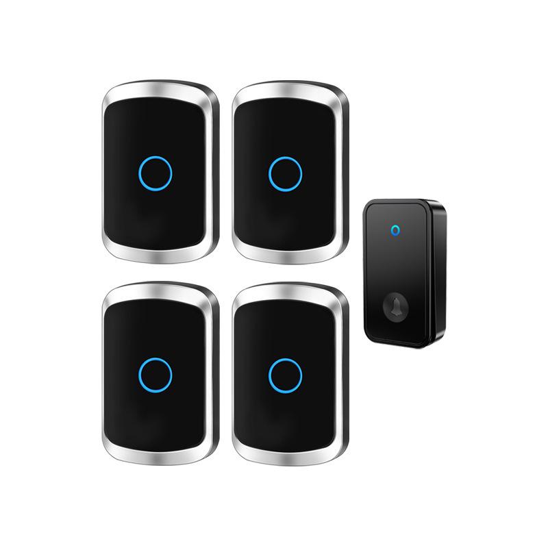 Self-Powered Smart Wireless Doorbell: Long-Range, Battery-Free, One-to-Four Remote Call Button System