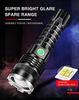 Powerful 5000 Lumens XHP70 LED USB Waterproof and Zoomable Torch Light for Outdoor Emergency Use Flashlight, Rechargeable, Camping,