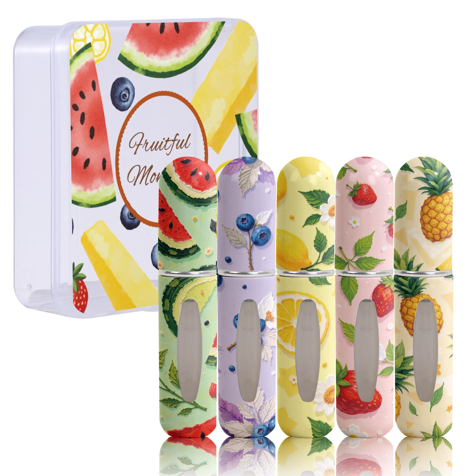 

4Pcs/Set Leak-proof Spray Rotating Bottle Refillable Empty Cosmetic Containers Travel D