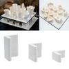 3/6/9cm Ceramic Kiln Tools L-shaped Pillar High Temperature Resistance Electric Kiln Shed Plate Kiln Furniture Pottery Making