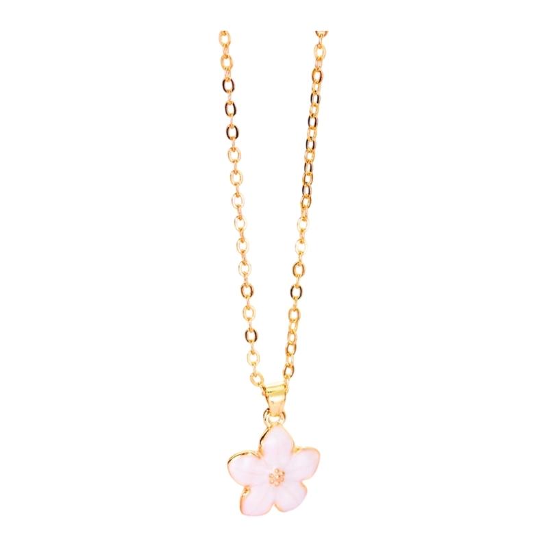 Elegant Cherry Pendant Necklace Dainty Alloy Chain Jewelry with Adjustable Length for Daily Wear and Special Occasions