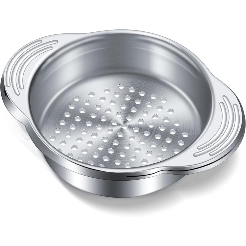 

1 Pcs Can Filter Stainless Steel Canning Colander Vegetable and Fruit Can Filter Suitable for Beans Vegetables and Fruits Tuna