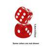 10/20pcs 14mm Acrylic Colour Transparent Rounded Dice Party Entertainment Drink Game D6 Crystal Dice Table Board Game JXB