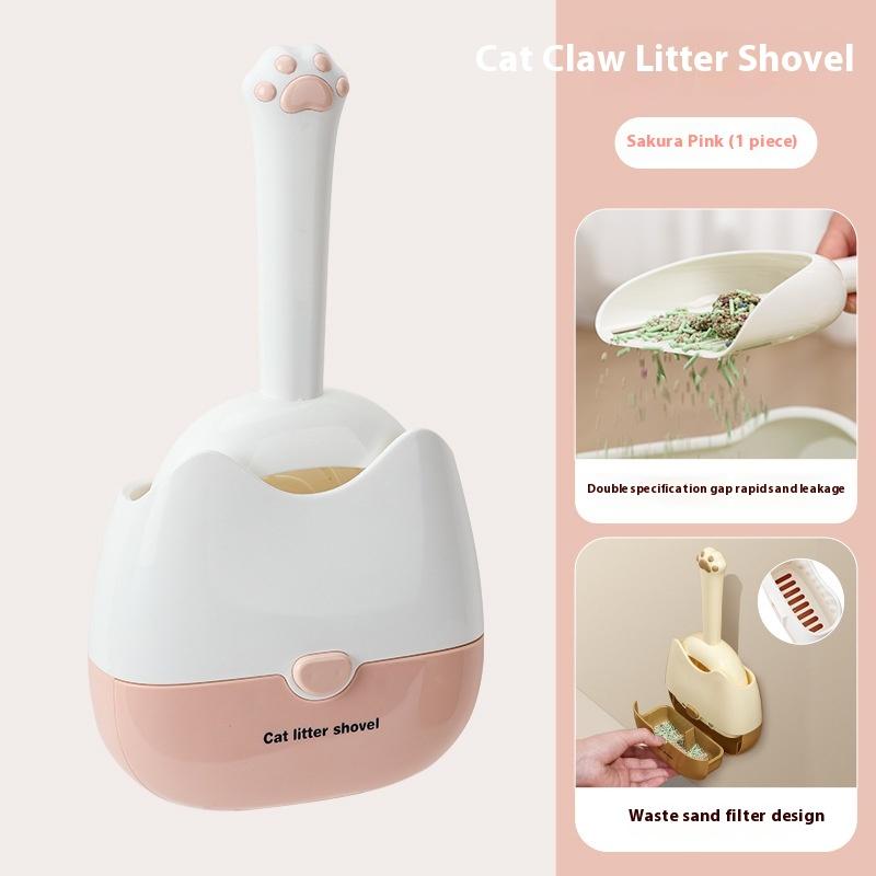 

Настенный совок для кошачьего туалета, артефакт для уборки кошачьих фекалий, сито для кошачьего песка для комнаты, эффективная уборка, лоток для кошачьего туалета, товары для домашних животных A1