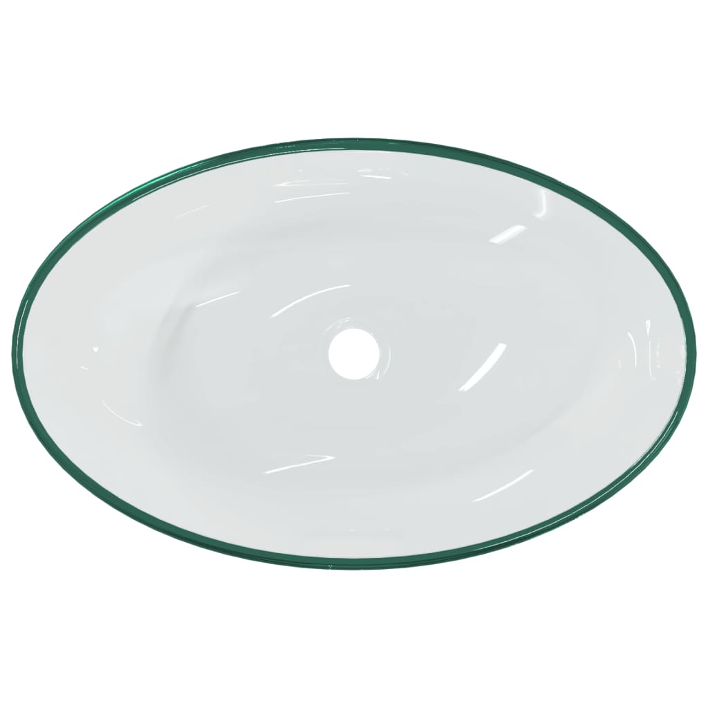 Tempered Glass Washbasin 54.5x35x15.5 Cm Transparent