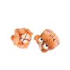 Big Crab Plush Keychain With Beaded Chain For Souvenir Collectible