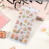 Capibala 3d Relief Bubble Stickers Capybara Cartoon Animals Cute Decoration Goo In Stock For Kid