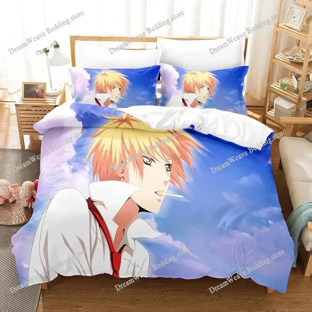 Kaichou Wa Maid-sama Bedding Set Duvet Cover Bed Set Quilt Cover Pillowcase Comforter King Queen Size Boys Adult Home Textile963