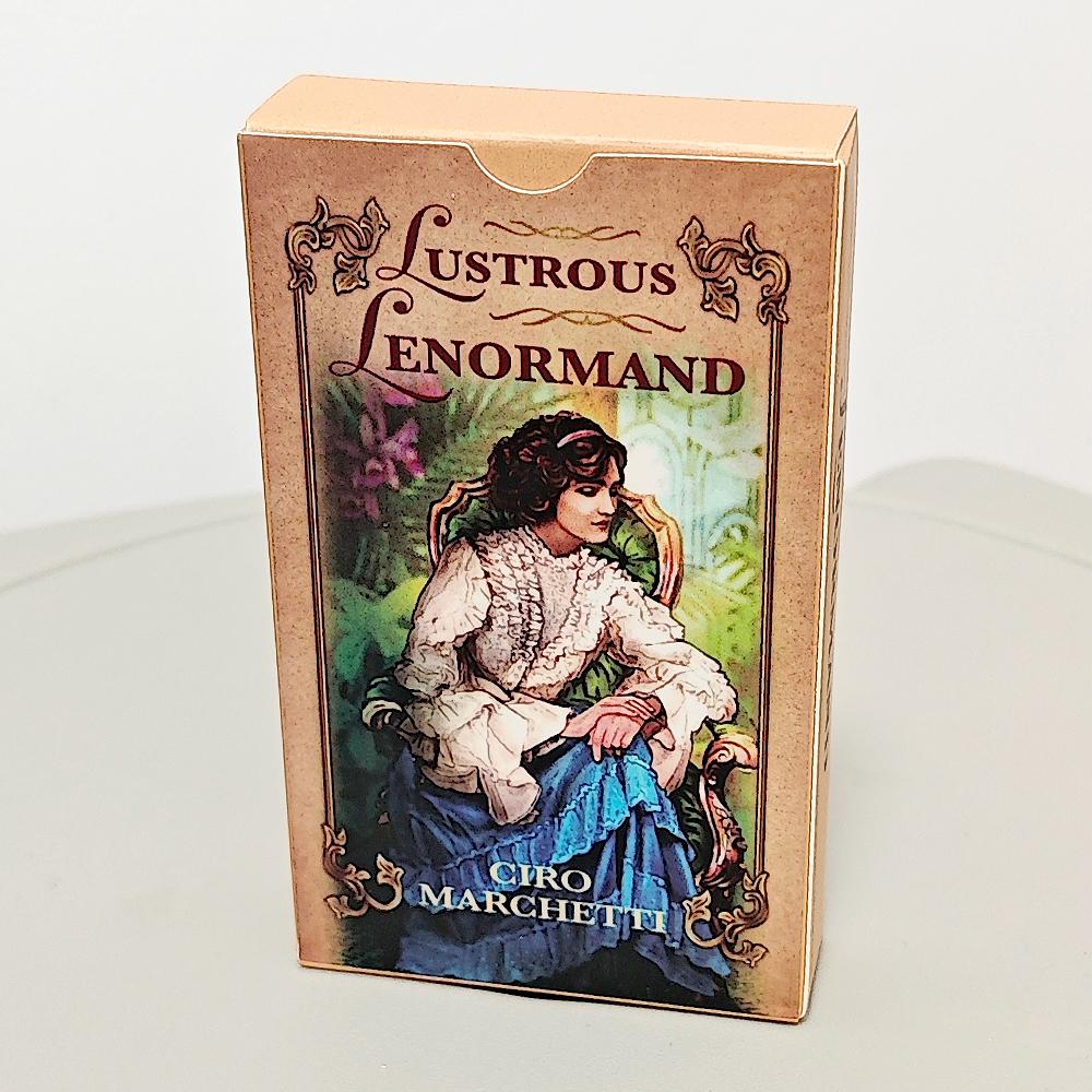 Lustrous Lenormand Deck 10.3*6cm 47 Pcs Lenormand Cards Bursting with Exquisite Color and Detail
