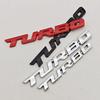 Car Sticker Turbocharged Turbo ABS 3D Badge Car Modification Accessories Rear Marking Side Marking Decorative Car-Sticker