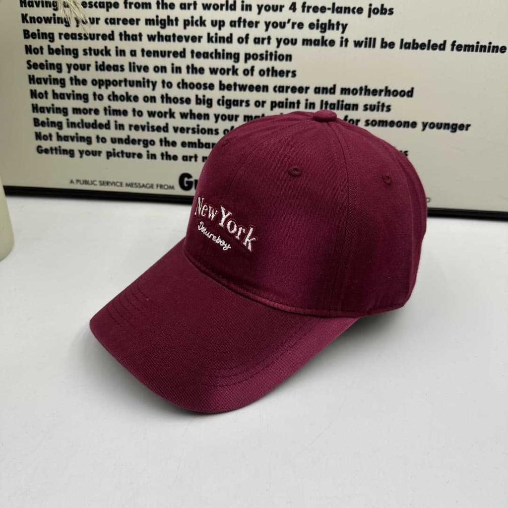 Spring and summer hat women's new soft top cap fashionable versatile sunscreen hat showing face small casual baseball cap tide