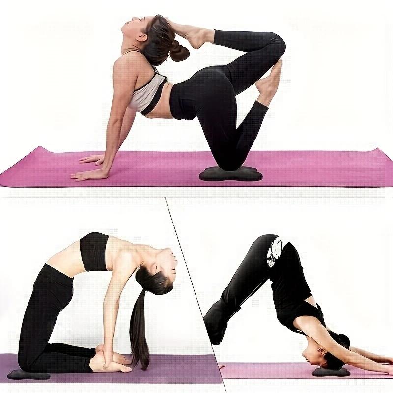 2pcs Blue Rubber Yoga Knee Pads - Versatile Protection for Knees, Elbows, Wrists & Hands, Ideal Gift for Valentine's/Women's/Mother's Day