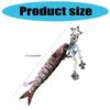 Artificial Fish Baits Keychains Lightweight Phone Lanyard Charm Accessory Unisex Bag Decoration For Outdoor Enthusiasts