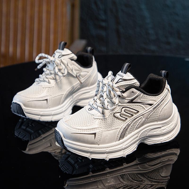 Girls' Autumn New Style Boys' Sports Shoes - Retro Soft-Topped Casual Shoes
