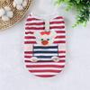 Cooling Summer Pet Dog Vest Cartoon Soft Cat Clothing Summer Casual Shirts Small Medium Large Dogs Puppy French Bulldog Clothes