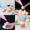Piping Bags and Tips Set, Pastry Bags, Icing Bags Disposable for Cakes Decorating Kit Supplies Couplers Scraper Baking Supplies