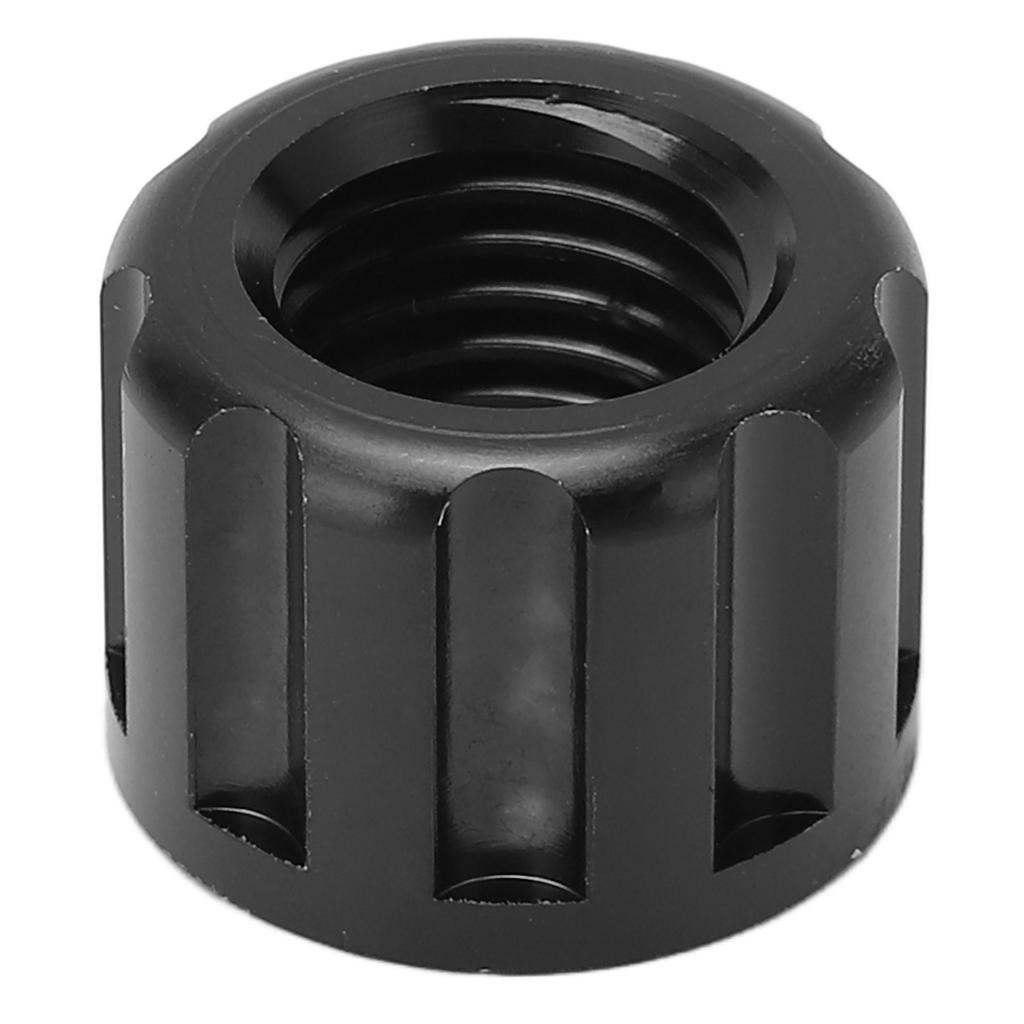 Mountain Bike Thru Axle Nut M12 X 1.5mm Aluminum Alloy Bike Hubs Tube Shaft Nut Bicycle Accessories