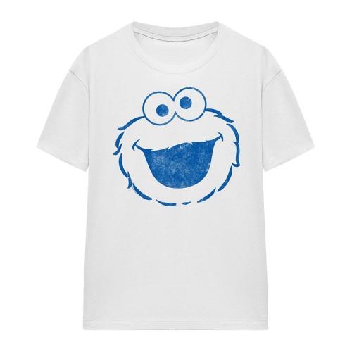Sesame Street Womens/Ladies Cookie Monster Mono T-Shirt