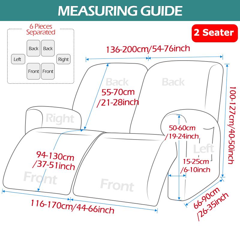 Jacquard Recliner Sofa Cover Elastic Sofa Protector Lazy Boy Relax Armchair Covers Couch Cover Stretch Slipcovers For Home Decor