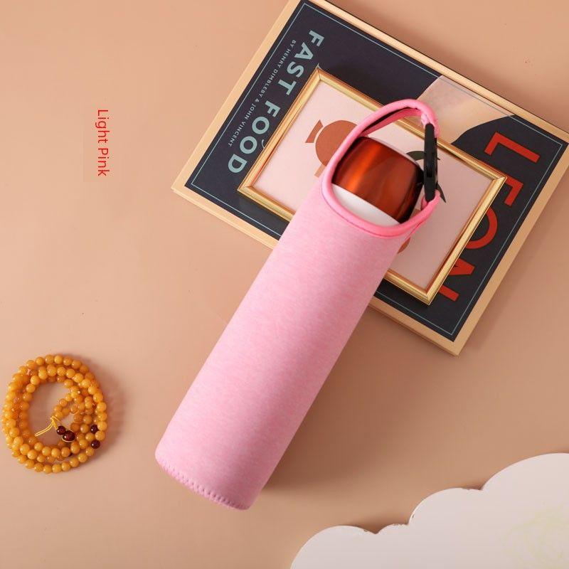 Baihui 500ml Large-Capacity Thermos Cup Cover for Adults, Portable Hand-Held Cross-Body Protective Cover, Anti-Fall