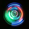 LED Colorful Flashing Crystal Finger Gyroscope Toy for Kids