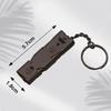 High Decibel Dual Whistle Keychain, Outdoor Camping Emergency Survival Tool, Portable Multifunctional Whistle
