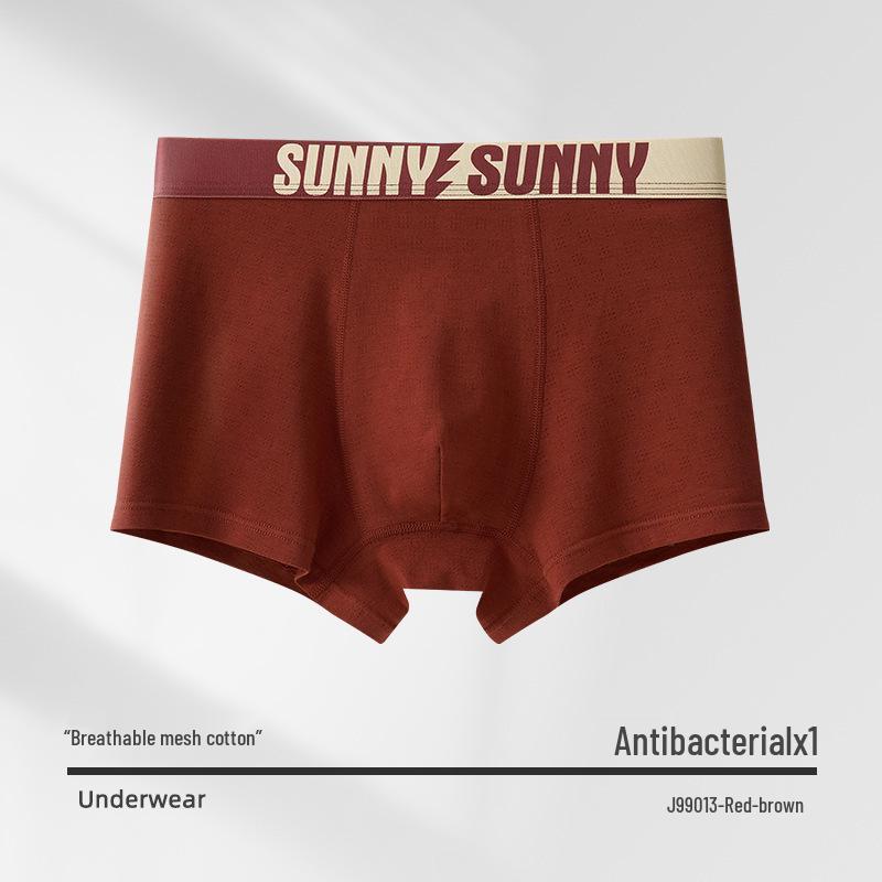 Pure Cotton Boxer Briefs for Teen Boys and Students, Suitable for Puberty, Winter Wear, and School-Age Children