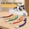 Cat Bite Rope Toys for Self-entertainment and Boredom, Teeth Grinding and Cleaning, Cat Mint, Gall Fruit, Cat Toys, Cat Toys