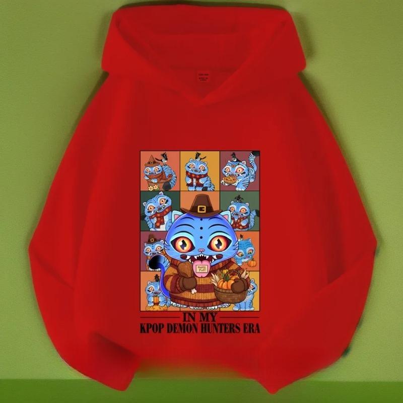 Fashion Printed Simple Top Casual Sweatshirt Loose Hoodies Sweatshirts Boys 160