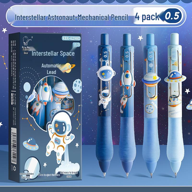 Non-Breaking Mechanical Pencil for Kids with Eraser - Ideal for Drawing & Writing