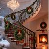 1pc Artificial Christmas Wreath, Durable Plastic Xmas Decor- Wedding -Holiday Décor Christmas Wreaths For Front Door