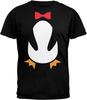 Penguin Costume Adult Mens T-Shirt Black