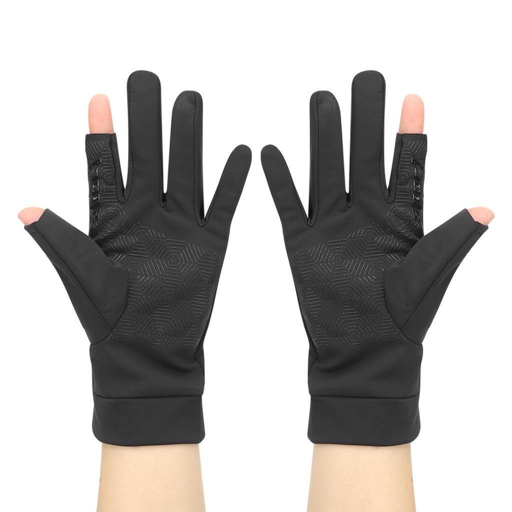 Spring & Summer Sunscreen Antiskid Cycling Fishing Elasticity Open Finger Touching Screen