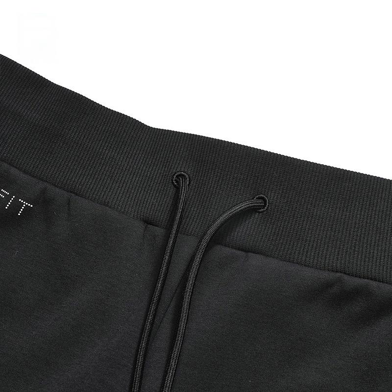 New FILA Fitness Knitted Sweatpants Women's Pitch Black A11W311610G-BK