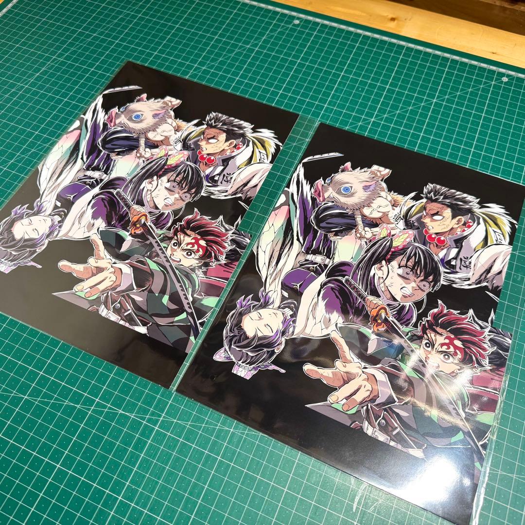[USED] Demon Slayer: Kimetsu no Yaiba - Infinity Castle Arc Movie Attendee Bonus: End Roll Illustration Card (First Edition) x2