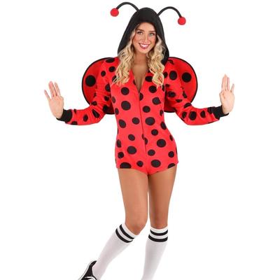 Bienen- und Marienkäfer-Cosplay-Kostüm für Erwachsene und Kinder für Festivals und Partys